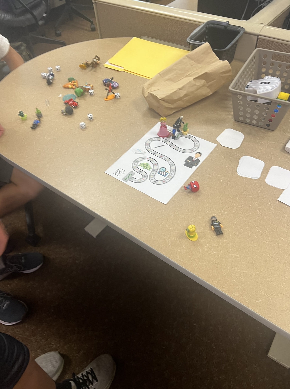 a student made game about human resources 